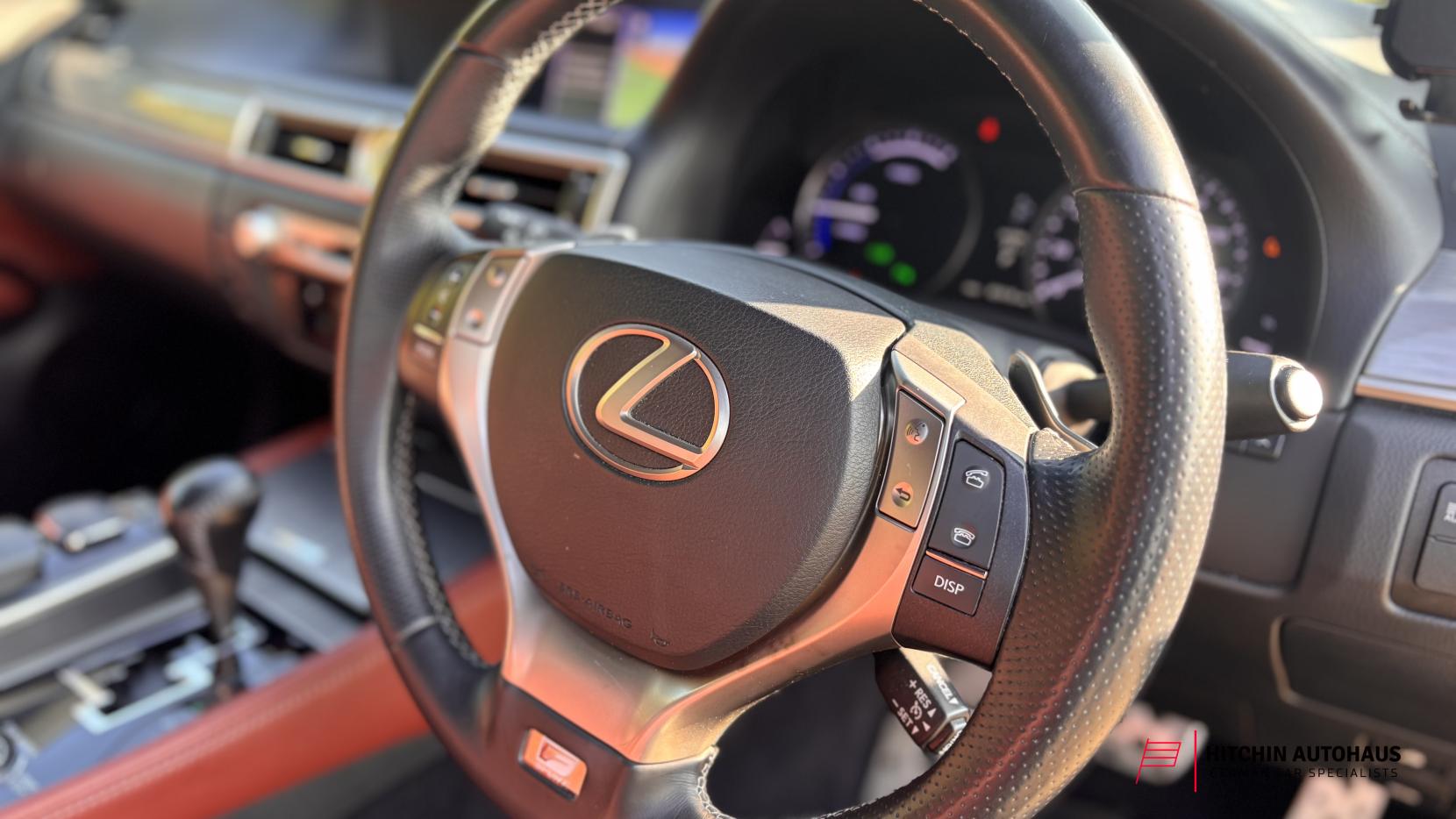 Lexus GS 3.5 450h V6 F Sport Saloon 4dr Petrol Hybrid CVT Euro 5 (s/s) (345 ps)