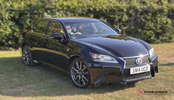 Lexus GS 3.5 450h V6 F Sport Saloon 4dr Petrol Hybrid CVT Euro 5 (s/s) (345 ps)